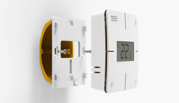 EU-R-8X REGOLATORE AMBIENTE WIRELESS-Black